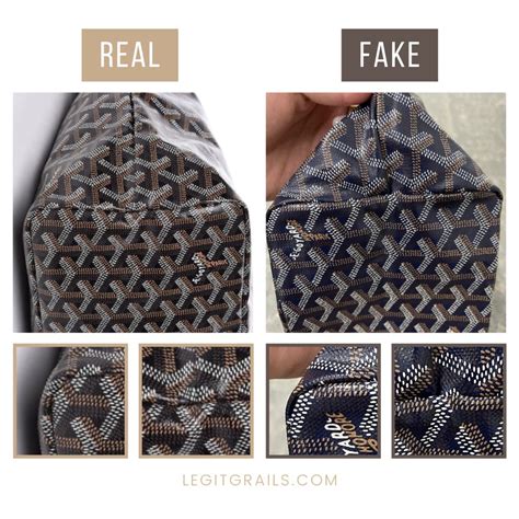 goyard wallet authentic vs fake|authentic goyard tote.